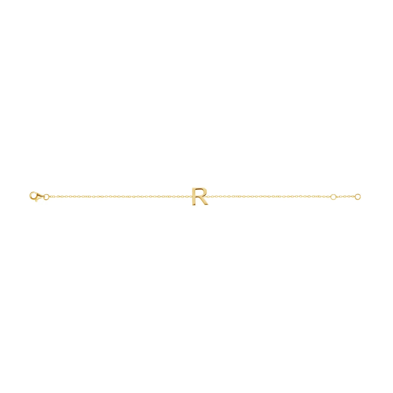 Letter Charm Bracelet