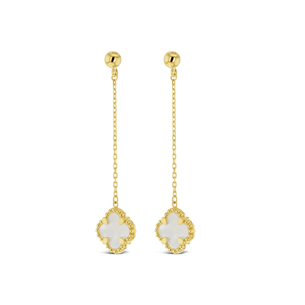 Clover Drop Earrings